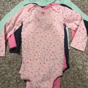 22-pieces baby clothes 0-18 months, two 3T, bows, pair off shoes